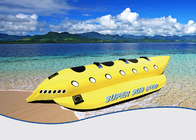 Outdoor Leisure Equipment Sport Boat Yellow Inflatable PVC Super Sub 3 Person SKI Tube supplier