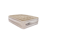 Custom Raised Comfortable Relax Flocked Air Bed , Double Airbed With Built In Pump supplier