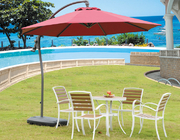 Water Resistant Windproof Single / Double Patio Umbrella Free Standing Garden Parasols supplier