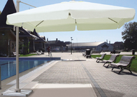 Single Patio Commercial Shade Umbrellas Contemporary Parasols UV Resistant supplier