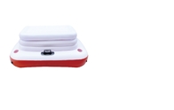 Inflatable Beach PVC Floating Cooler Holder Outdoor Leisure Equipment White Red supplier