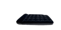 Leisure Deluxe Black Inflatable Camping Mattress Outdoor / Indoor Portable Air Bed supplier
