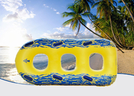 Colorful Portable 3 Person Inflatable Tube 249cm x 122cm CE EN71 Certification supplier