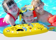 Yellow Children's Air Bed Inflatable Beach Floating Swiming Surfboard Mattress supplier