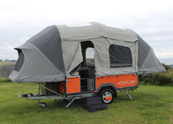 Grey Waterproof Canvas Custom Inflatable Tail Shelter 600*200*160CM supplier