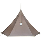 70D Ripstop Polyester Outdoor Camping Tent Windproof Double Layer Shelter With Stove supplier