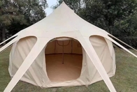 Waterproof 3000MM Coated 285G Cotton Outdoor Camping Lotus Tents 5*5*3M supplier