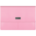 13'' Pink PU Protective Sling Bag Closure Flap Velcro For Notebook Carrier Protector supplier