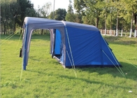 Waterproof PU Coated 190T Polyester Inflatable Outdoor Tents High Capacity 400*300*210CM supplier