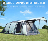 620*310*200CM Grey Blow Up Camper Tents Waterproof PU3000MM Windproof Lightweight supplier