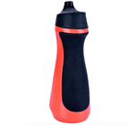 600ml Outdoor Travel Sport Water Bottle Red Color Plastic Non-Slip Drinking Flask BPA Free 8.9*8.8*23.7 cm supplier