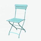 Economical Custom Design Outdoor Camping Equipment Yellow Steel Metal Powder Coated Tube Frame Folding Wooden Chair supplier