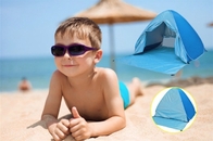 Outdoor Modern Simplify Automatic Pop Up Beach Tent Plus Size Silver Coated 190T Polyester 165*200*130cm Fit For 3 Adult supplier