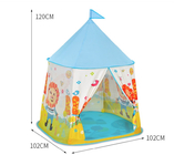 Modern Outdoor Best Pop Up Tent For Testival Camping Printing Colorful Lion Design Polyester Kids Tepee Playing House supplier