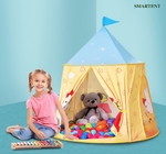 Direct Factory Supply Hot Sell Best Modern Small Polyester Tepee Pop Up Tent Kids Playing House H120*D116cm supplier