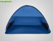 Festival Modern Lightweight Foldable Blue Color Silver Coated 190T Polyester Pop Up Sleeping Sunshade Tent 70*50*45cm supplier