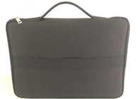 Stylish Laptop Sleeves 13'' Black Polyester Oxford 7MM Sponge Foam Padding Notebook Handbag supplier