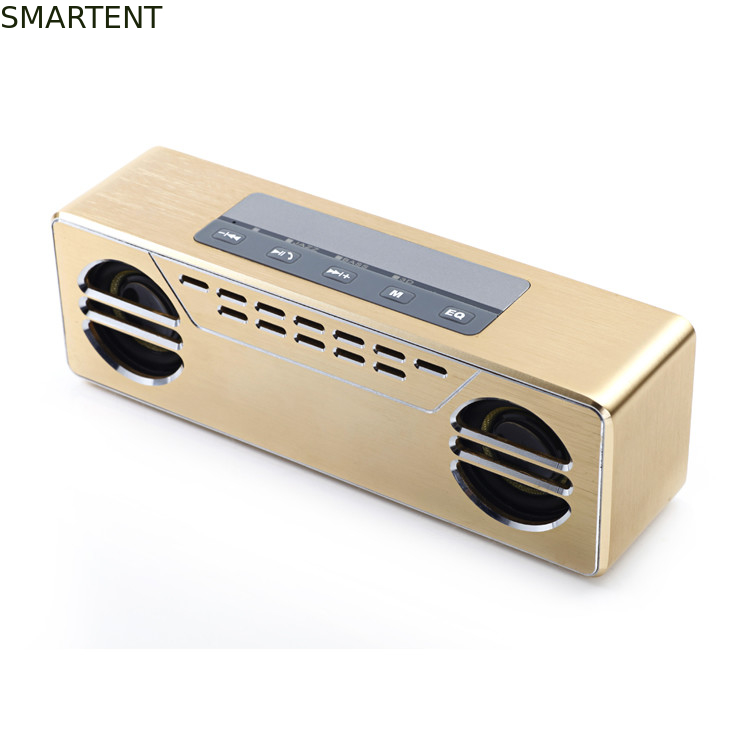 Mini Wireless Bluetooth Cube Speaker Sound Box , Aluminum Cube Stereo Speakers supplier