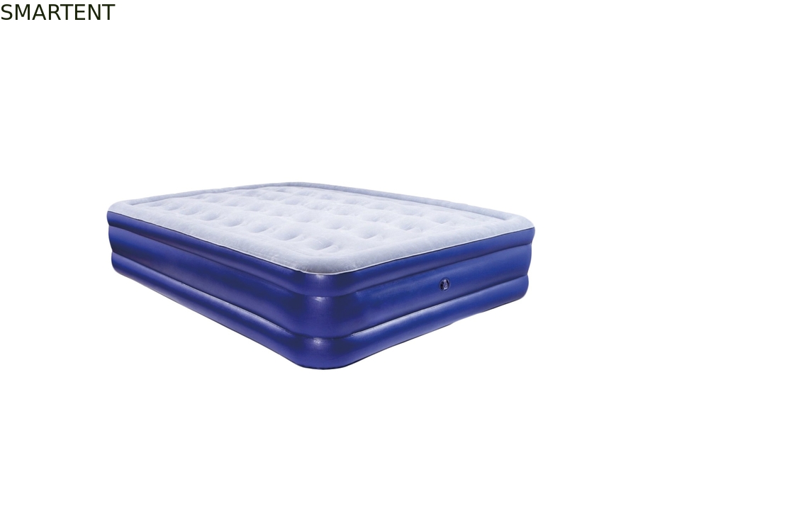 Mid Elevated Twin Size Air Bed Mattress Inflatable Outdoor Furniture Phthalate Free supplier
