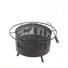 Metal Wire Heating Round Stainless  Steel Barbecue Grills 552*550*550mm supplier