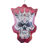 Halloween Earl Rose Metal Wind Spinner 3D Spin Metal Hanging Ornaments supplier