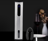 Luxury Rechargeable SS304 Electric Wine Opener Silver Color supplier