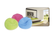 Fantastic Flocked Air Bed Inflatable Cosy Chair Light Weight Convenient Furniture supplier