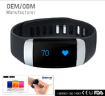 Silicone Bluetooth Wristband Activity Monitors Fitness Tracker Device BLE 4.0 supplier