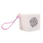 Square Microboom Music Bluetooth Speaker Box Waterproof With Hang Loop supplier