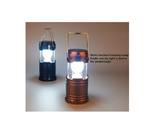 Solar Panel Portable Rechargeable LED Camping Lantern Battery Operated With ABS Shell supplier