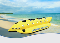 Sport Yellow PVC Super Sub 3 Person Towable Tubes For Boating Inflatable Outdoor Furniture supplier