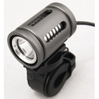Fashion Silver Grey LED Camp Lamp Bike High Power Flashlight 50mm X 33mm supplier