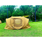PU Coated Cotton Canvas Camping Pop Up Tent Outdoor Waterproof 3000 X 150 X 100CM supplier