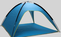 210 X 210 X 130CM 190T Polyester Beach Awning Outdoor Camping Tents For 4-Person supplier