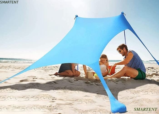 Spacious 210*150*170CM Leica Polyester Outdoor Camping Tents for Beach and Camping supplier