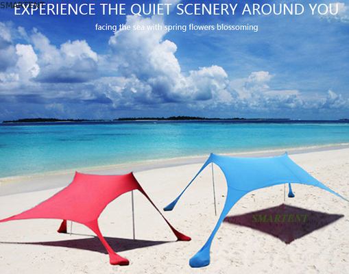 Spacious 210*150*170CM Leica Polyester Outdoor Camping Tents for Beach and Camping supplier