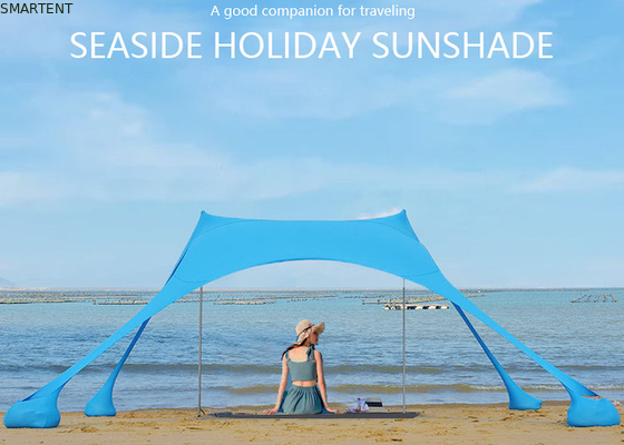 Spacious 210*150*170CM Leica Polyester Outdoor Camping Tents for Beach and Camping supplier