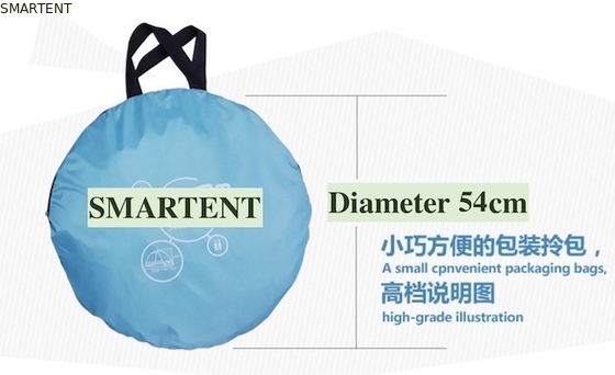 Outdoor Automatic Pop Up Camping Tent 200 X 120 X 130CM 190T Polyester Beach Awning supplier