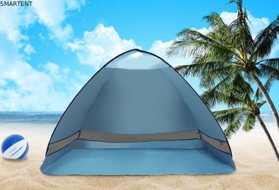 Outdoor Automatic Pop Up Camping Tent 200 X 120 X 130CM 190T Polyester Beach Awning supplier
