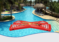 PVC Floating Beer Pong Mat Inflatable Beer Pong Table Mat For Pool supplier