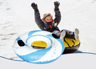 Colorful Inflatable Snow Tubes Inflatable Outdoor Furniture 0.40mm 16ga For Adults Kids supplier