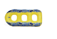 Colorful Portable 3 Person Inflatable Tube 249cm x 122cm CE EN71 Certification supplier