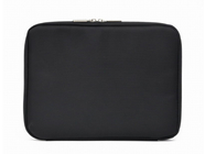 Black Laptop Sleeve Bags Nylon Protective Laptop Sleeve For 15.6 Inch Tablet supplier