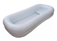 220*100*38CM Portable White Color PVC Inflatable Pool Medical Bathtub supplier