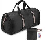 Foldable Sports Waterproof Barrel Bag Backpack Tear Resistant Nylon Hangbag supplier