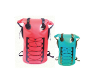 20L Travel 500D PVC Waterproof Barrel Bag Backpacking Waterproof Bags supplier