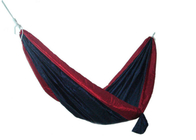 Outdoor Travel Portable Fold Up Single Person Heacy Cancas Fabric Cotton Rope Camping Hammock supplier