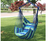 Outdoor Custom Blue Color Thick Canvas Rocking Portable Camping Hammock Dormitory Bedroom Hanging Chair supplier