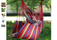 Thick Canvas Rocking Portable Camping Hammock Dormitory Bedroom Hanging Chair supplier