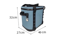 Custom Outdoor Cooler Box 20L Light Grey TPU Insulated Cooler Bag 40x27x32CM supplier